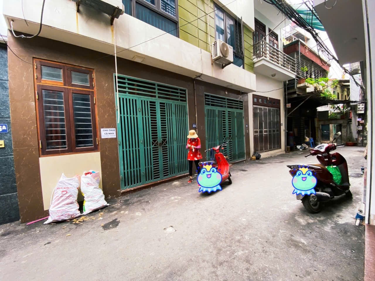 Cho thuê nhà riêng ngõ 394 Mỹ Đình – Nam Từ Liêm 30m x 4T, 4 ngủ giá 14tr, ô tô đỗ cửa 4