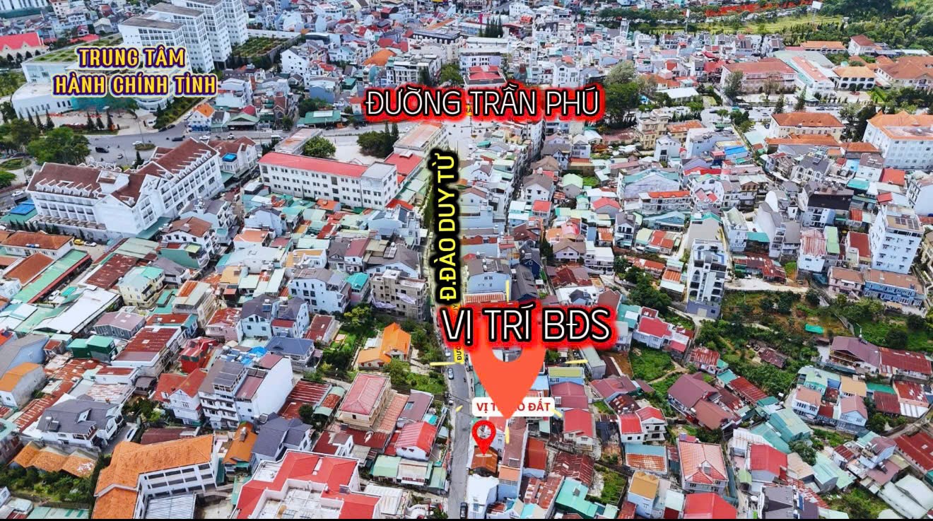 Cần tiền Bán gấp Đất Mặt Tiền kinh doanh đường Đào Duy Từ, P4, Đà Lạt giá chỉ 7.5 tỷ 2