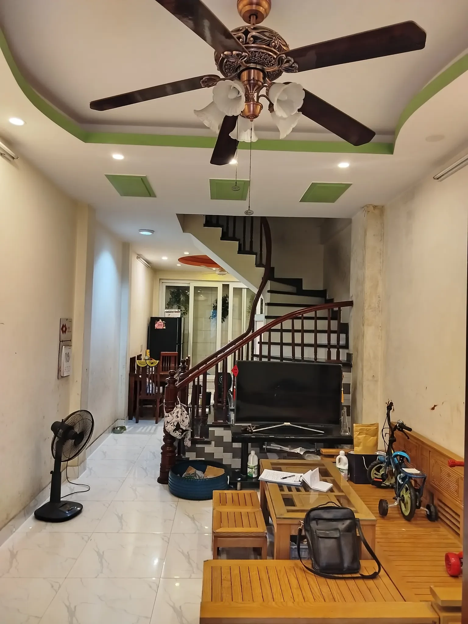 Bán NHà Đường 8/3 38.2m2. 4 tầng. mặt tiền 3.6m.  giá 8.98 tỷ Hai Bà Trưng Hà Nội 2