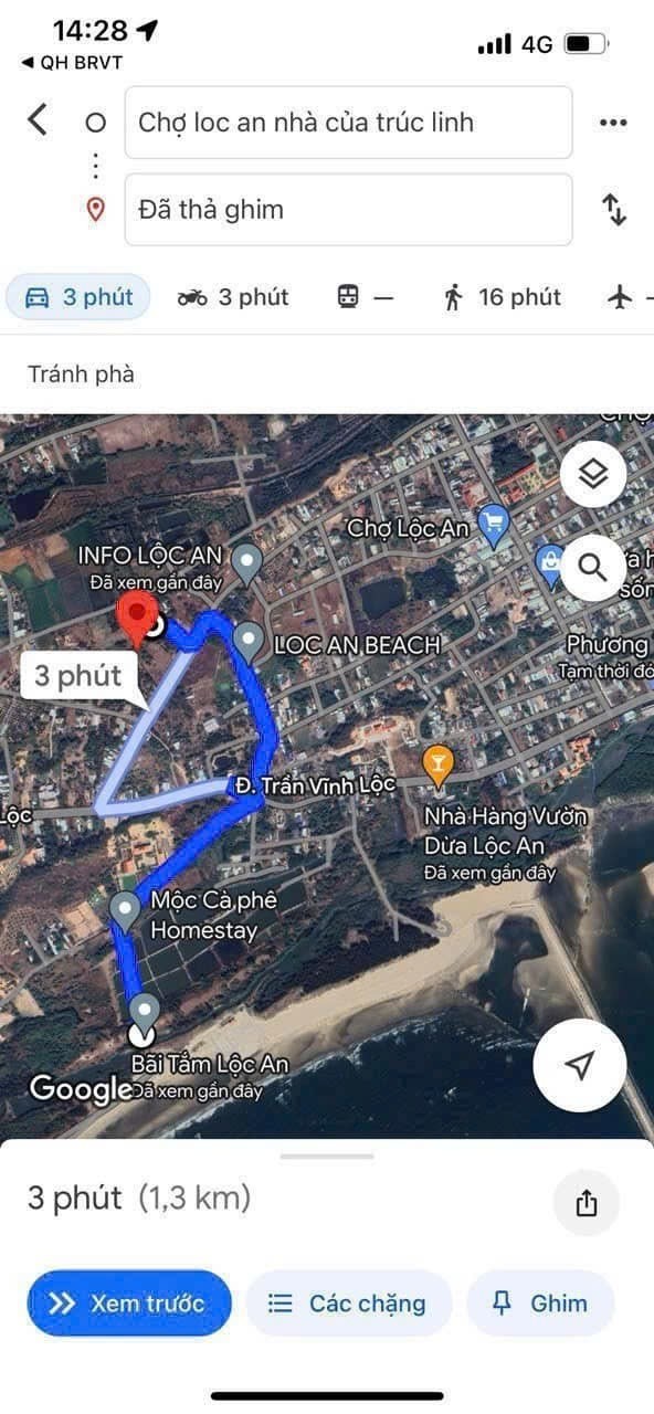 Cần bán Đất Đất Đỏ, Bà Rịa Vũng Tàu, Diện tích 1044m², Giá 4.600.000 Triệu/m²