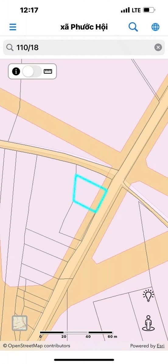 Cần bán Đất Đất Đỏ, Bà Rịa Vũng Tàu, Diện tích 268m², Giá 6.500.000 Triệu/m²