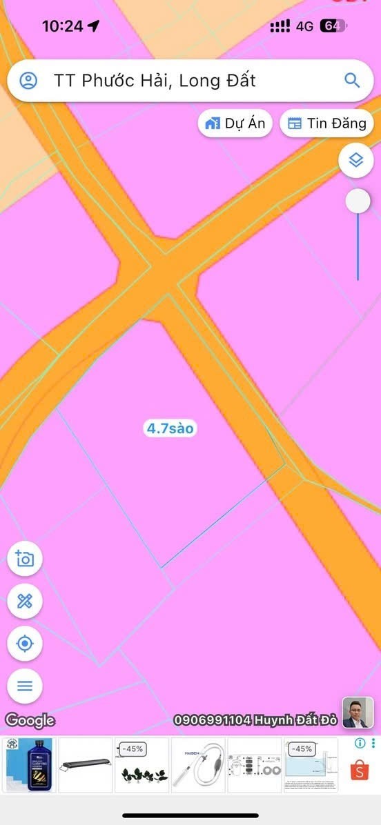 Cần bán Đất Đất Đỏ, Bà Rịa Vũng Tàu, Diện tích 4700m², Giá Thương lượng 2