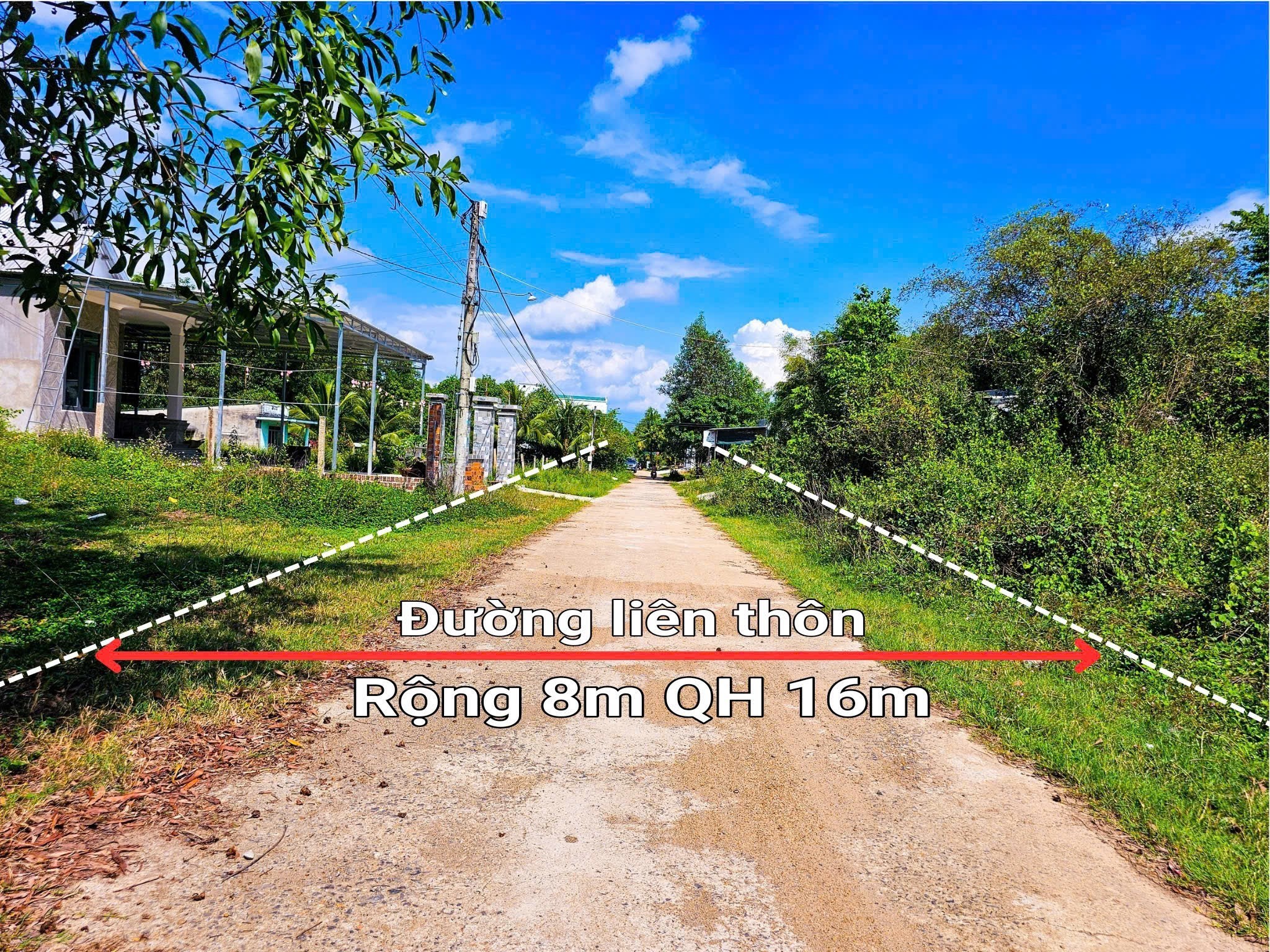 Bán đất Diên Xuân mặt đường bê tông liên thôn QH 16m gần Tỉnh Lộ 8