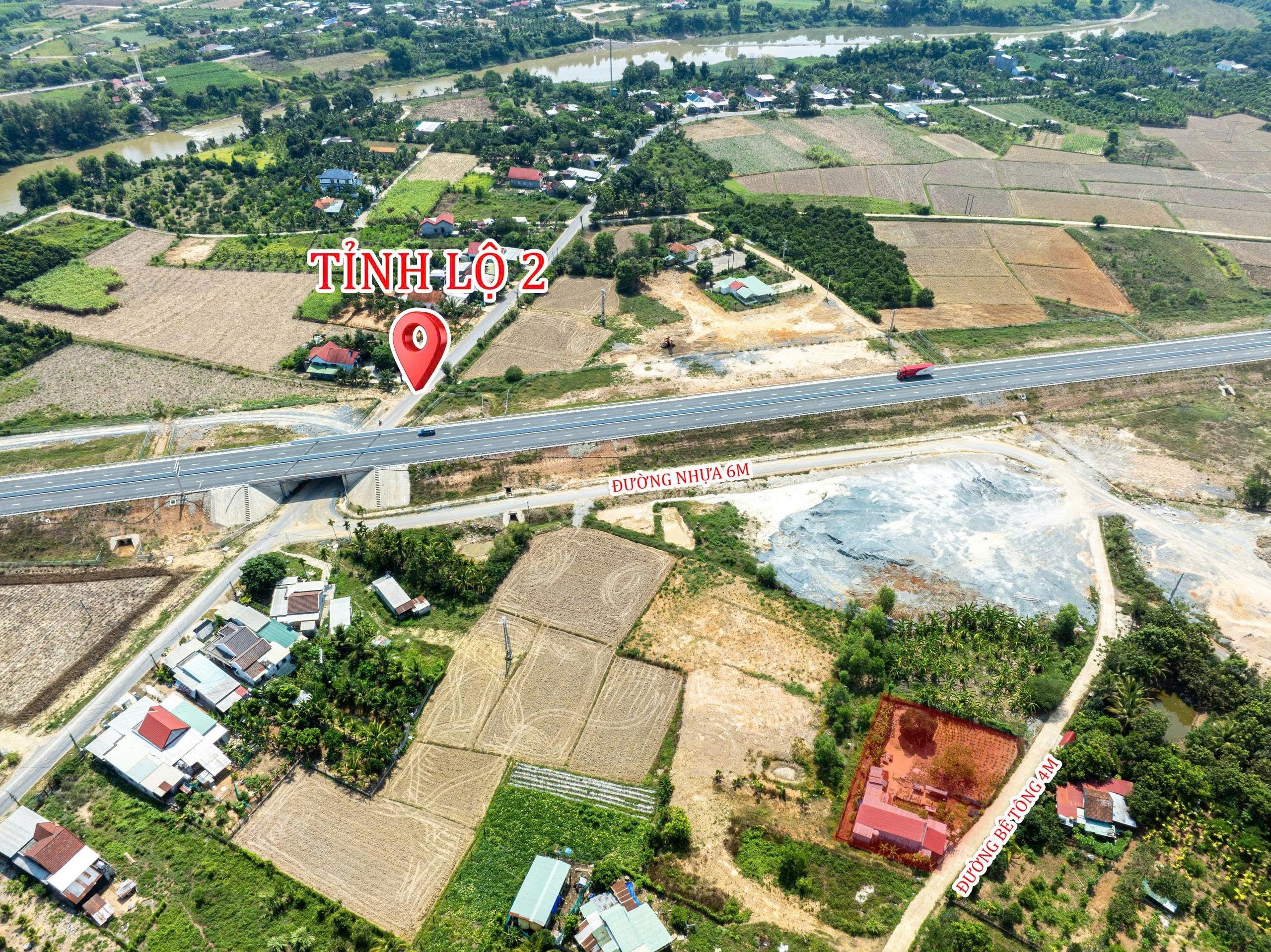 Bán đất vườn Diên Thọ QH full thổ cư gần Tỉnh Lộ 2 - ngang 37m tặng nhà cấp 4 5