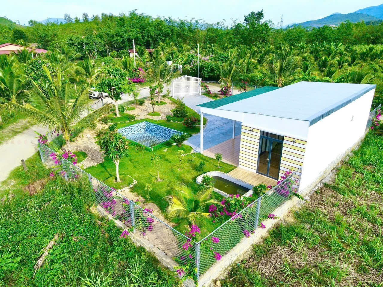 Bán nhà vườn Diên Đồng gần sông mát mẻ - đường bê tông 5m thông điện nước đầy đủ gần khu dân cư