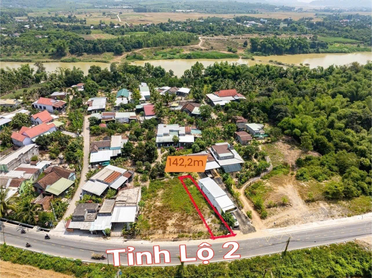 Bán đất mặt tiền Tỉnh Lộ 2 Diên Thọ thôn Cẩm Sơn gần cầu Ồ Ồ