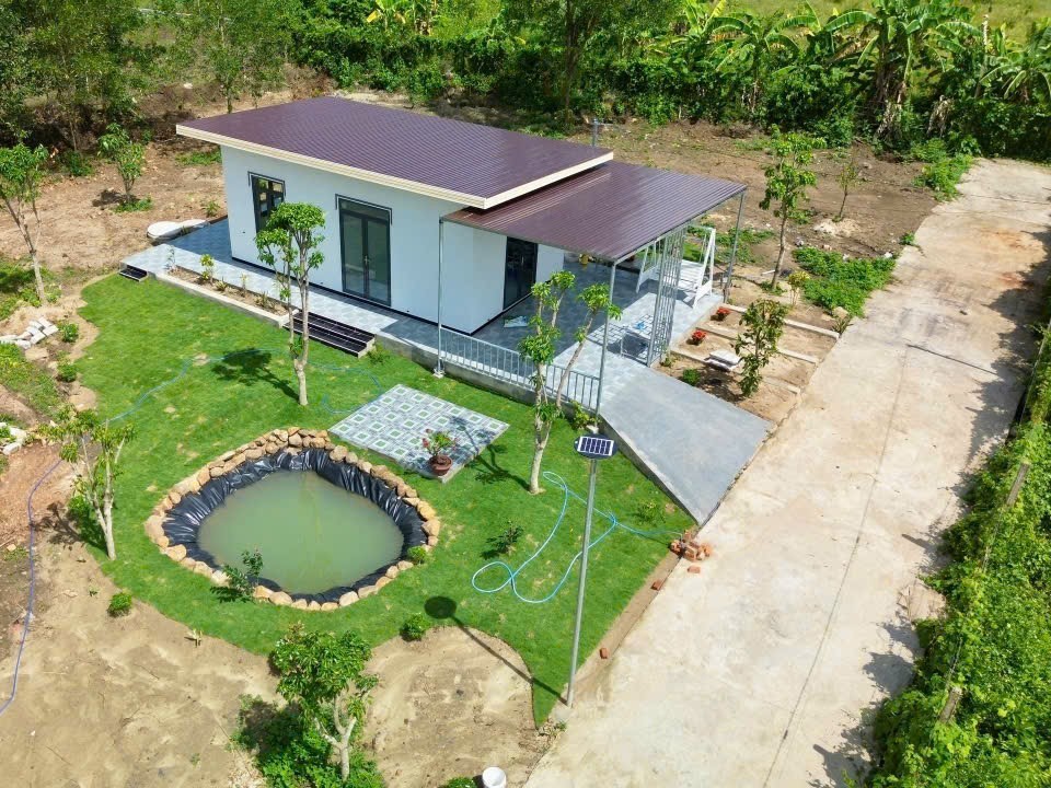 Bán nhà vườn Diên Thọ thôn Lễ Thạnh gần Tỉnh Lộ 2 - có thổ cư điện nước đầy đủ dân cư đông 5