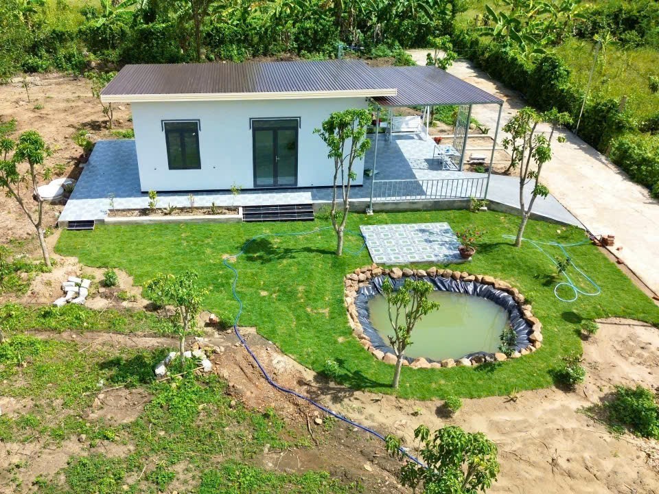 Bán nhà vườn Diên Thọ thôn Lễ Thạnh gần Tỉnh Lộ 2 - có thổ cư điện nước đầy đủ dân cư đông 7
