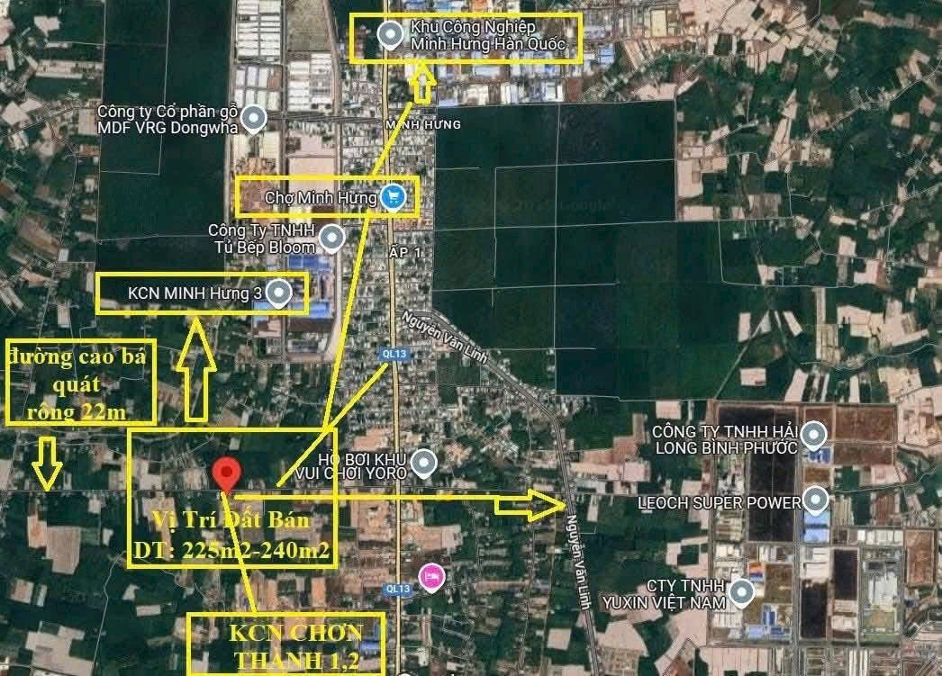 Nền Đất đường Cao Bá Quát, Thị trấn Chơn Thành, Diện tích 150m² 5