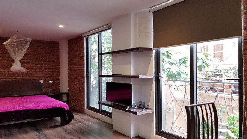 Cho thuê căn hộ tại Đặng Thai Mai, Tây Hồ, 40m2, 1PN, đầy đủ nội thất, sáng thoáng 3