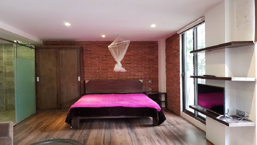 Cho thuê căn hộ tại Đặng Thai Mai, Tây Hồ, 40m2, 1PN, đầy đủ nội thất, sáng thoáng 4