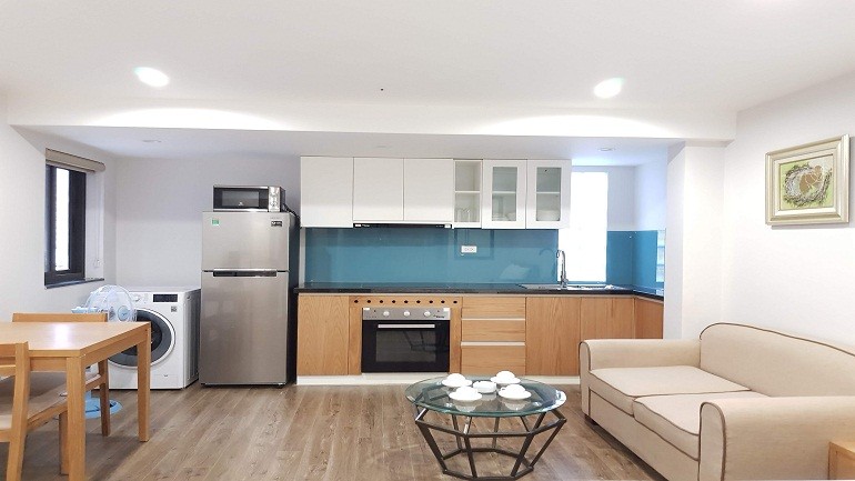 Cho thuê căn hộ dịch vụ tại Tô Ngọc Vân, Tây Hồ, 40m2, 1PN, đầy đủ nội thất đẹp hiện đại 5
