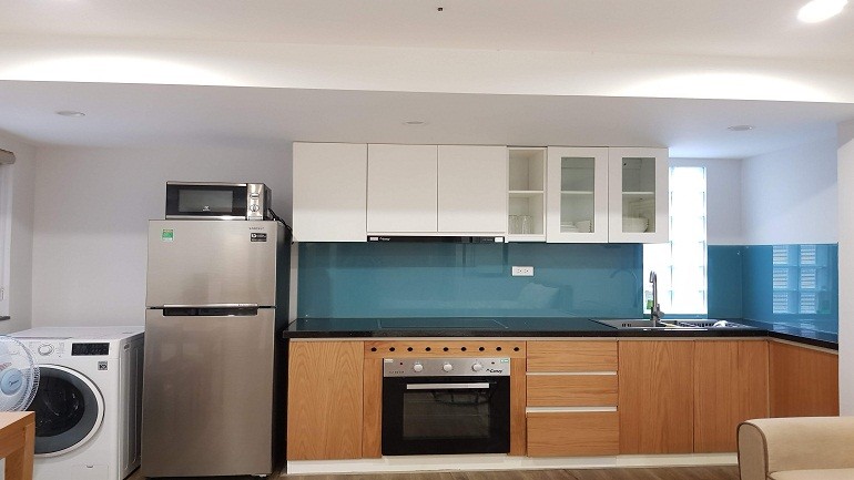 Cho thuê căn hộ dịch vụ tại Tô Ngọc Vân, Tây Hồ, 40m2, 1PN, đầy đủ nội thất đẹp hiện đại 6