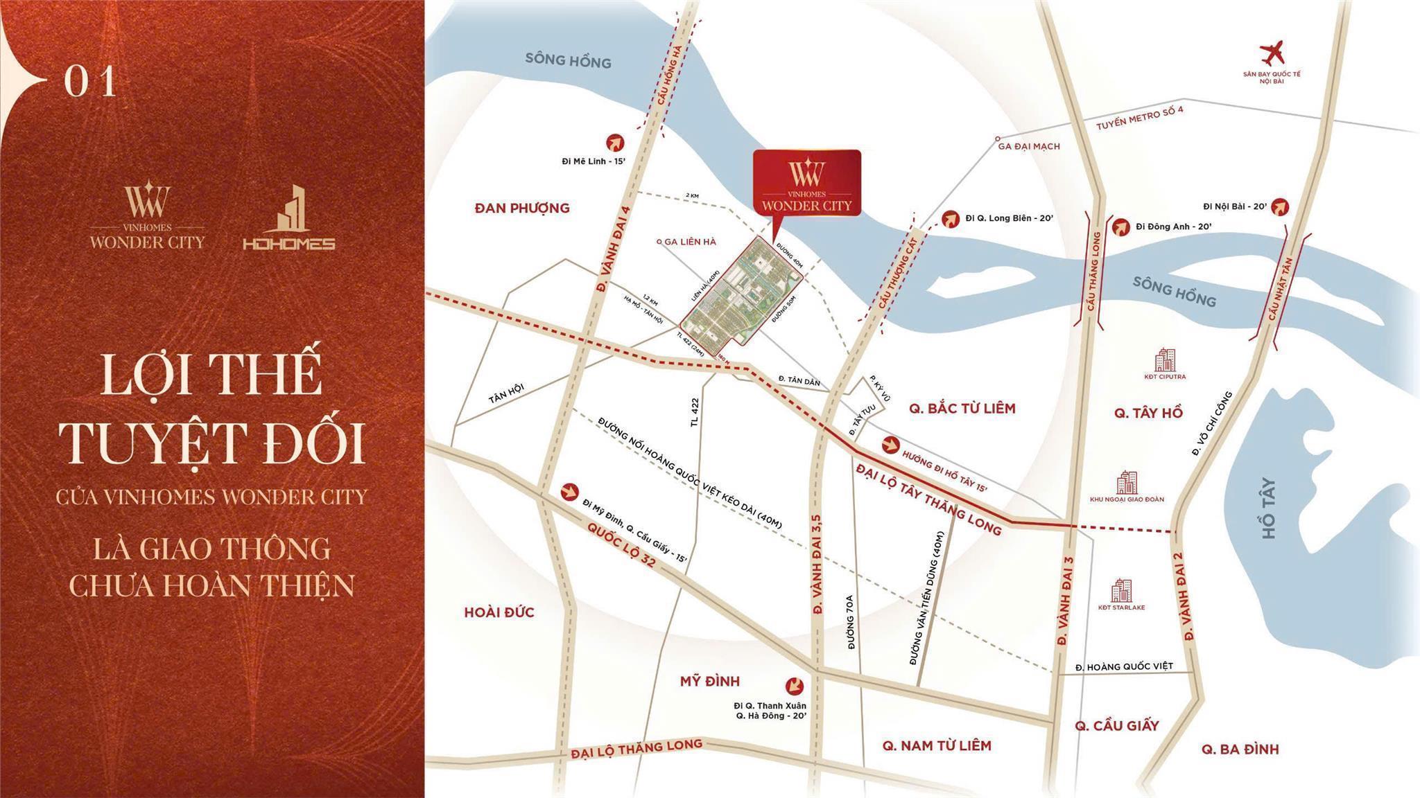 bán Hừng Đông 120m, Vinhomes Wonder City giá chỉ 22,4 tỷ 2
