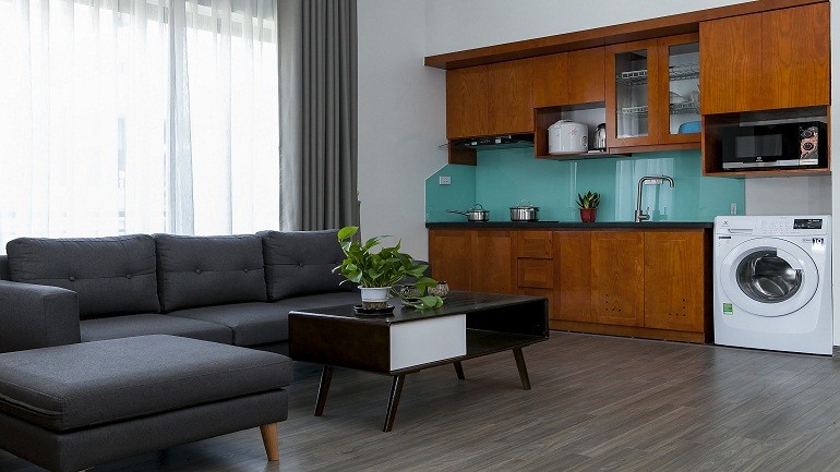 Cho thuê Căn hộ chung cư đường Nghi Tàm, Phường Yên Phụ, Diện tích 50m², Giá 8 Triệu/tháng 8