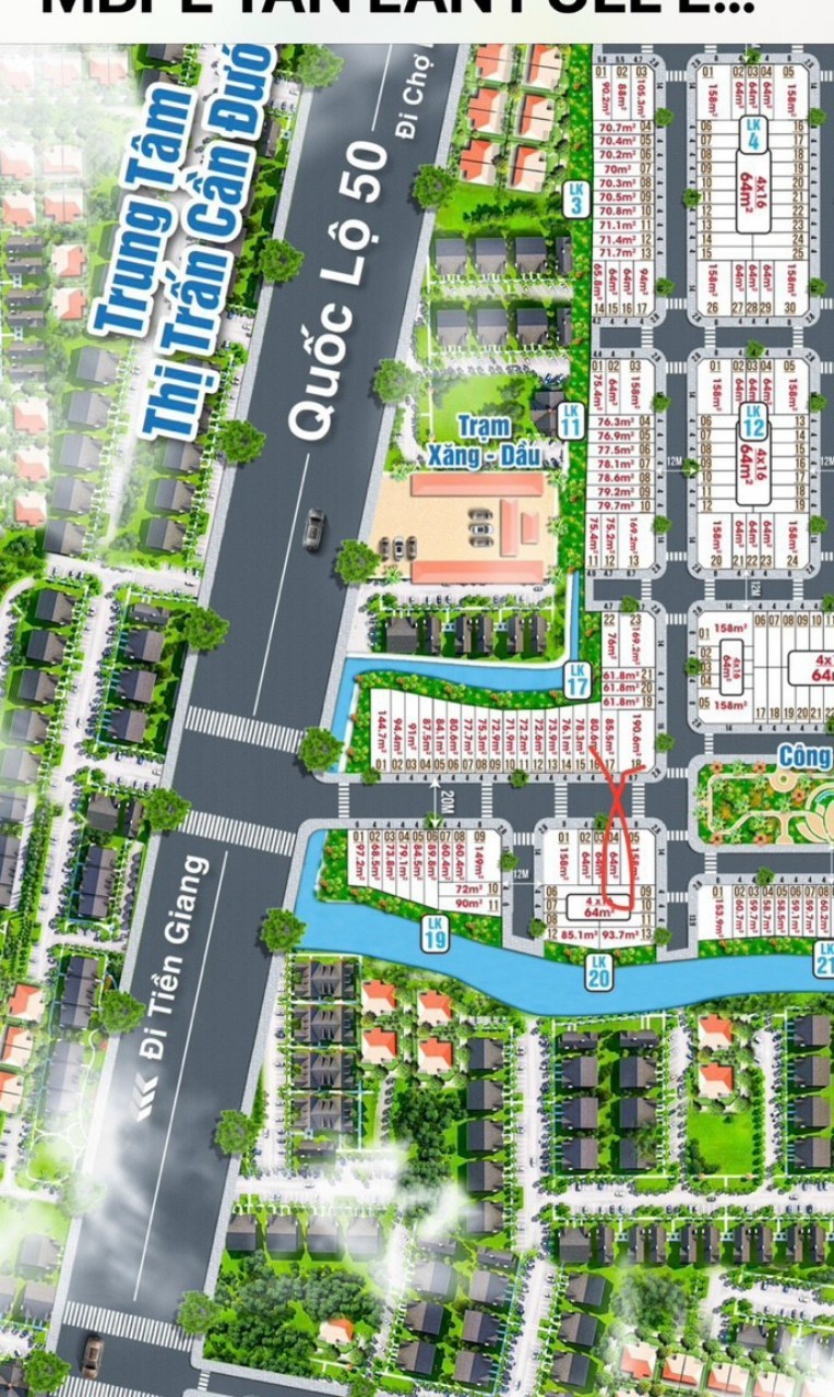 Trục chính kdc Tân Lân Residence 60m2 mt đường 10m giá ngộp 900tr 5
