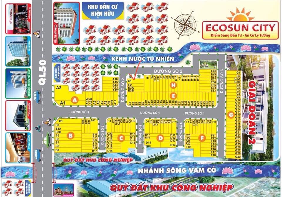 Trục chính đs 1 kdc Ecosun Tân Lân 94m2 giá rẻ đầu tư 1 tỏi 1 5