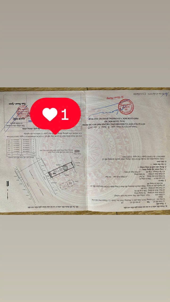 BÁN NHÀ MẶT TIỀN TRẦN THỊ CỜ – P.THỚI AN, Q.12 – NGAY CHỢ – GIÁ CHỈ 7.5 TỶ 3