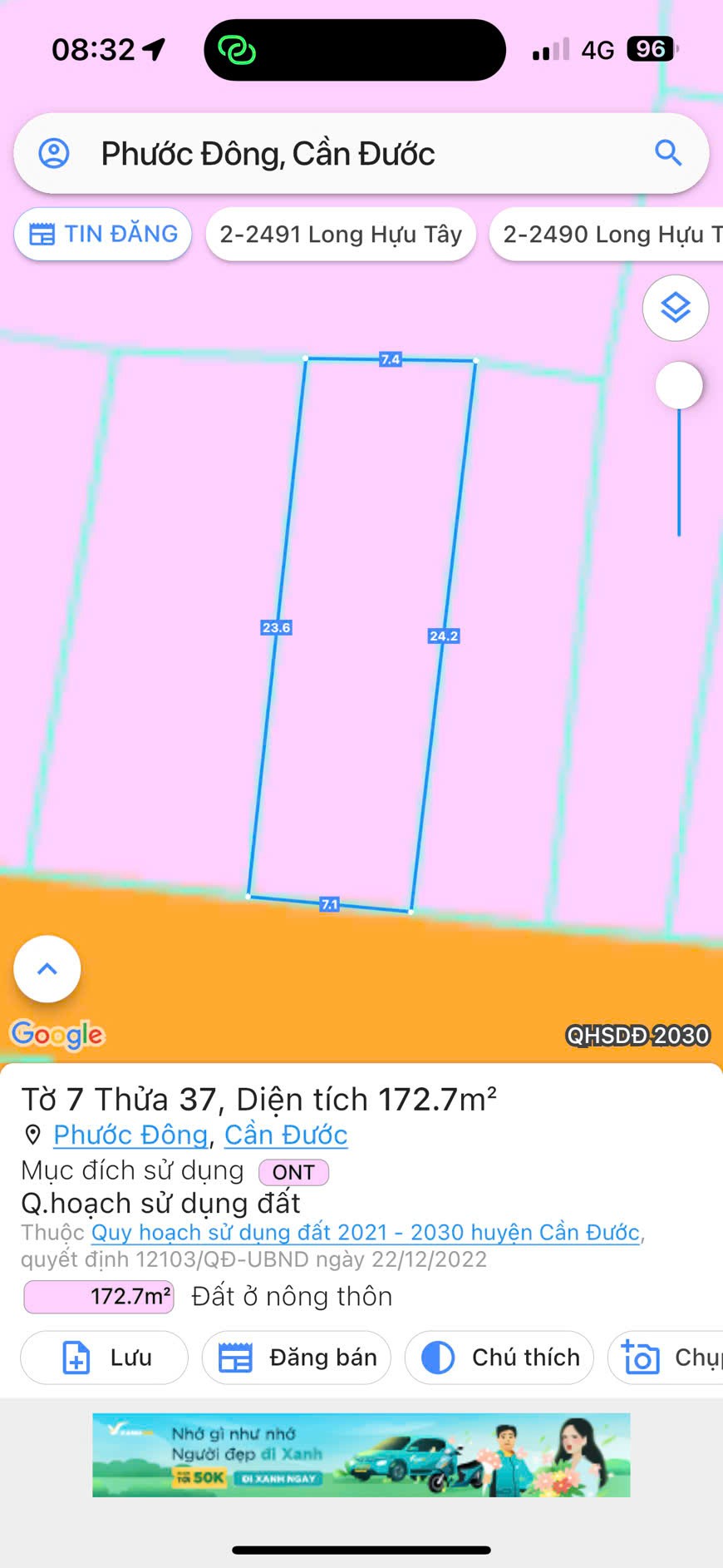 MUa đất tặng nhà 1 trệt 1 lầu 172m2 mt TL826B giá ngộp 1 tỏi 7 8