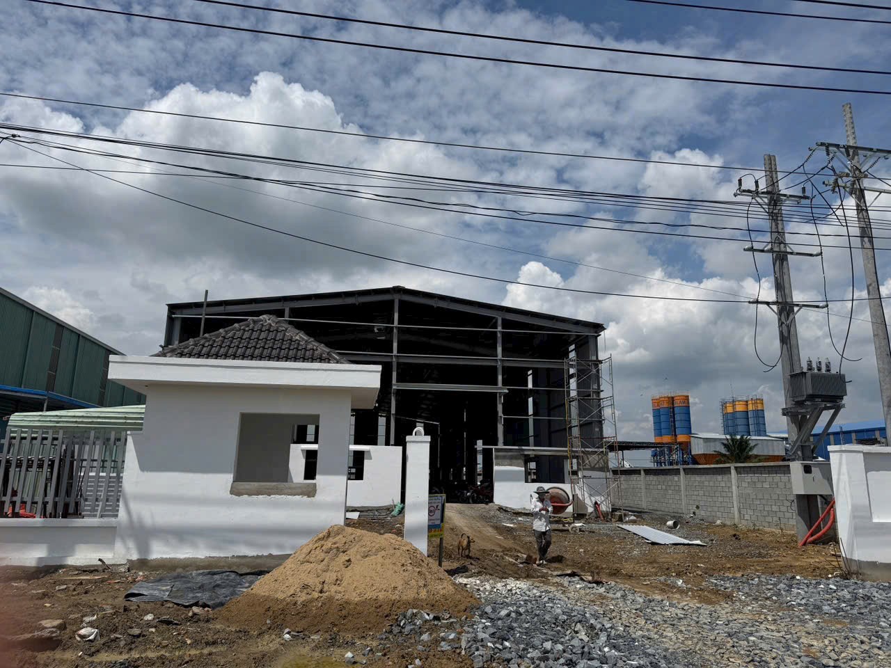 Nhà xưởng trong KCN Đức Hòa 3,xã Đức Lập Hạ tổng dt 2006m2 giá 21,5 tỷ 4