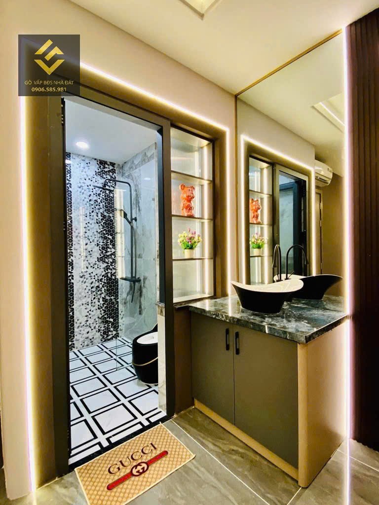 Nhà đẹp Lê văn thọ gò vấp, hẻm thẳng 1 trục xe hơi quay đầu, 5 tầng, full nt xịn xò 7