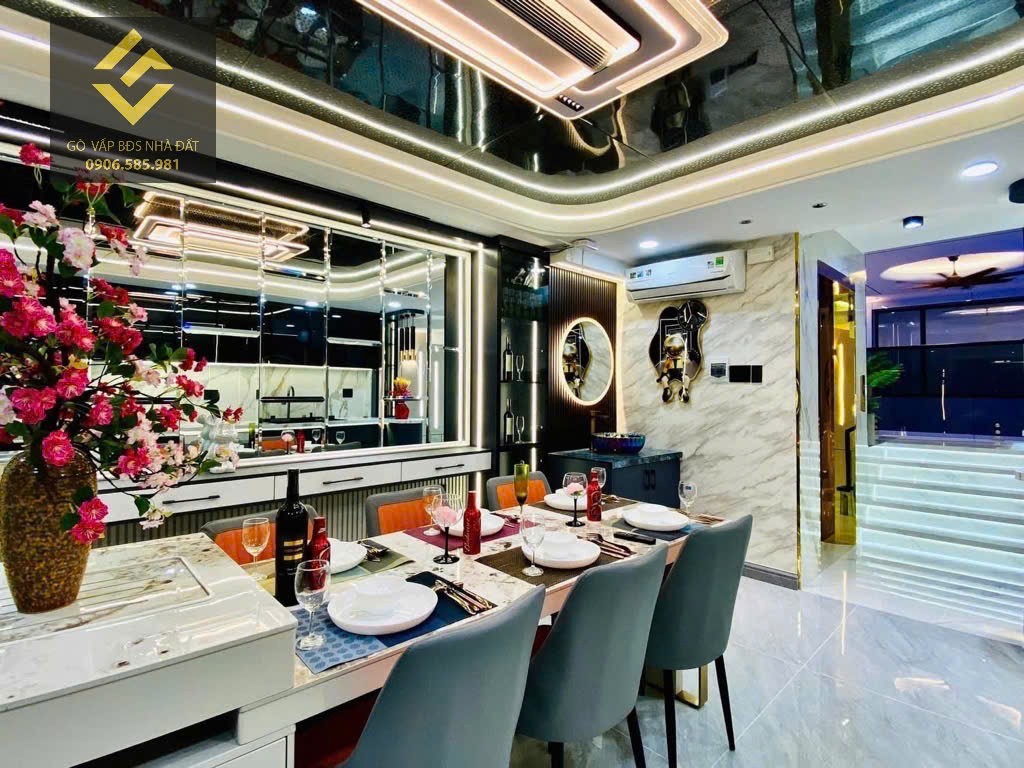 Nhà đẹp Lê văn thọ gò vấp, hẻm thẳng 1 trục xe hơi quay đầu, 5 tầng, full nt xịn xò 9