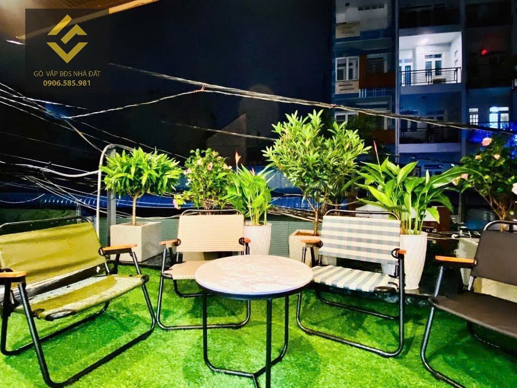 Nhà đẹp Lê văn thọ gò vấp, hẻm thẳng 1 trục xe hơi quay đầu, 5 tầng, full nt xịn xò 10
