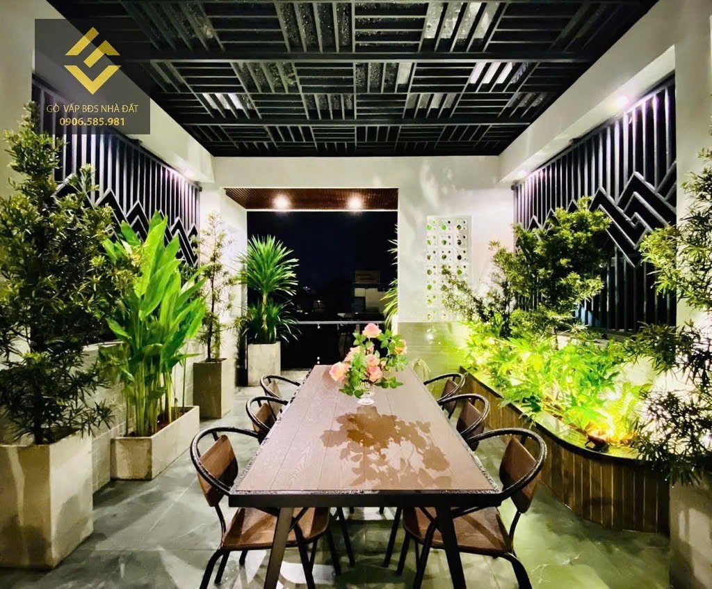 Nhà đẹp Lê văn thọ gò vấp, hẻm thẳng 1 trục xe hơi quay đầu, 5 tầng, full nt xịn xò 12
