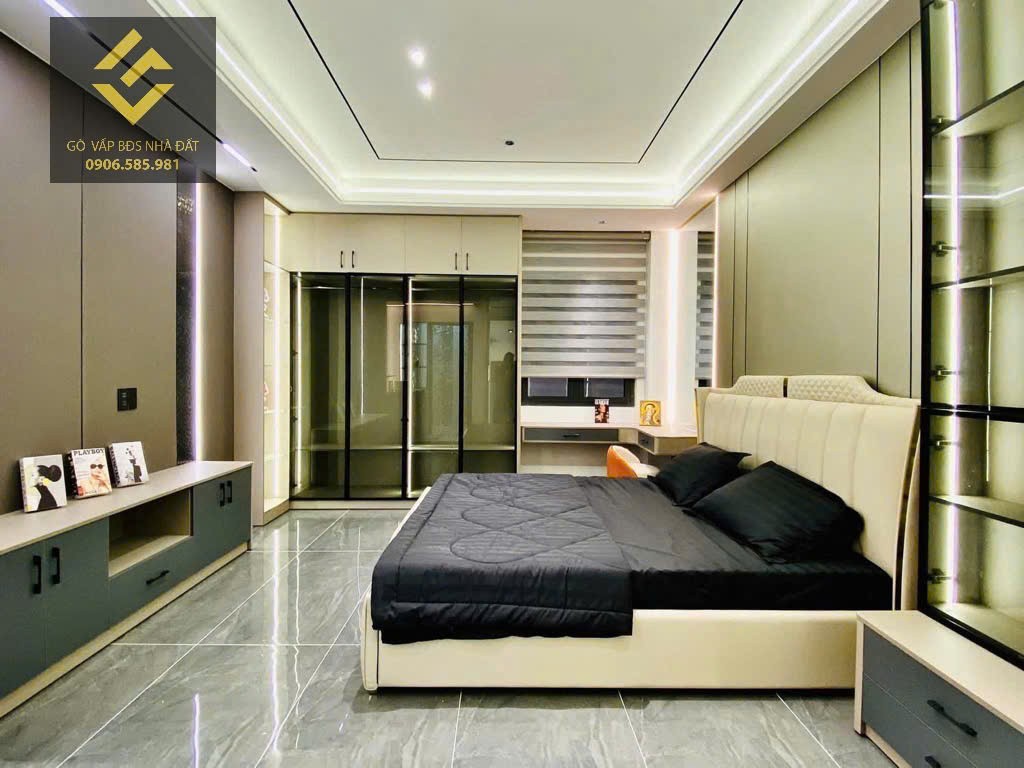 Nhà đẹp Lê văn thọ gò vấp, hẻm thẳng 1 trục xe hơi quay đầu, 5 tầng, full nt xịn xò 15