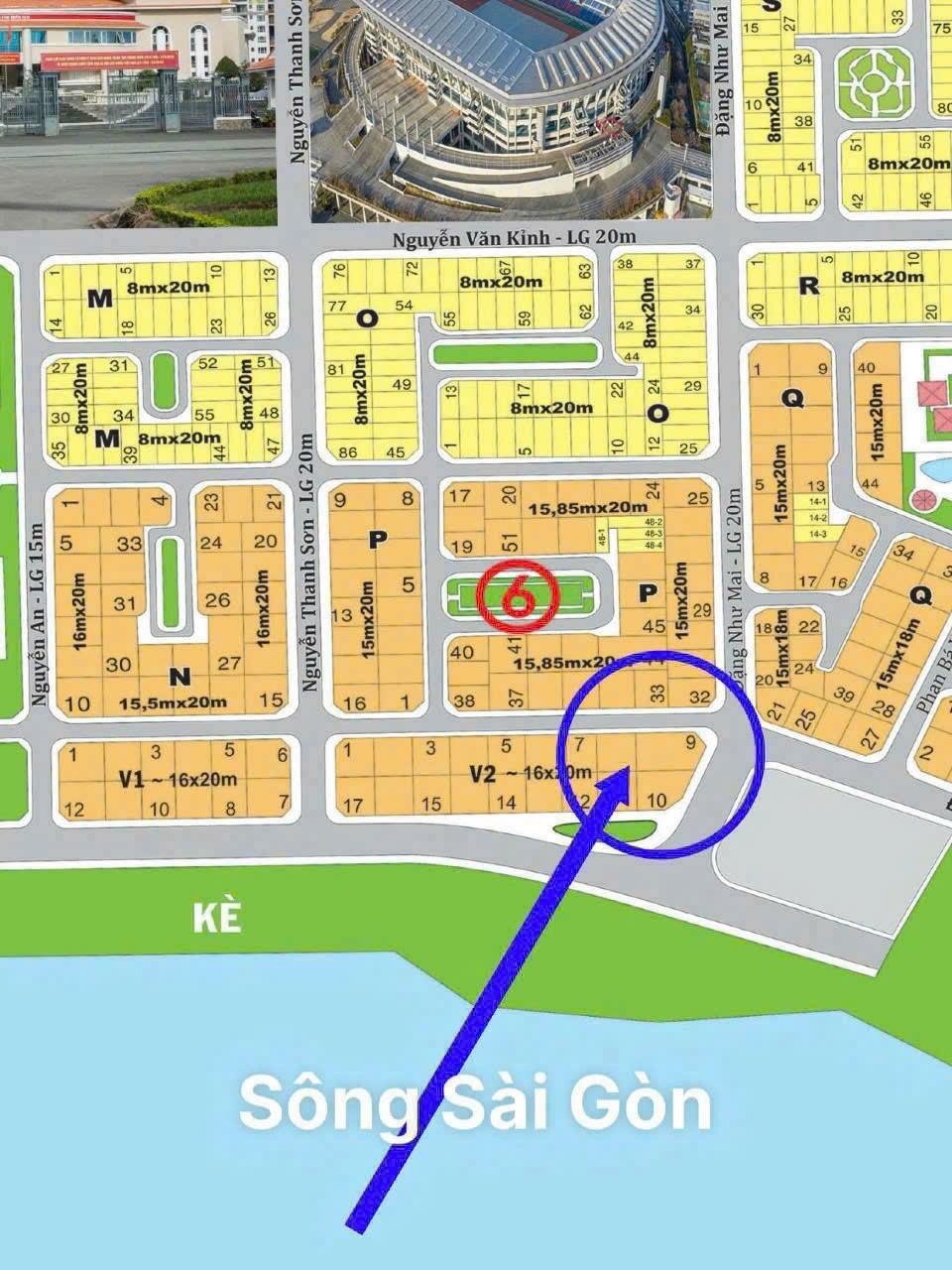 Cần bán Đất Phường Thạnh Mỹ Lợi, Quận 2, Diện tích 838m², Giá 220 Tỷ 2
