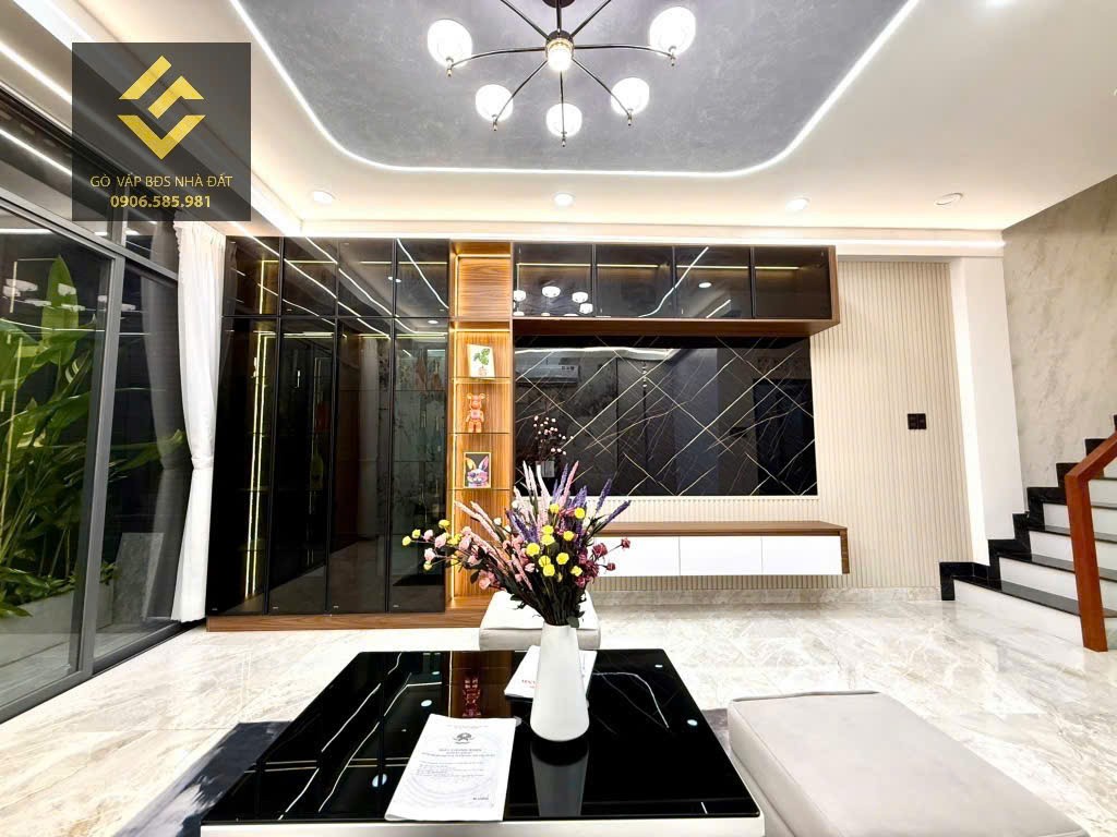 Diện tích chuẩn 80m2, 4x20m, hẻm xe tải thông, nhà đẹp nguyễn văn khối phường 11 gò vấp 8