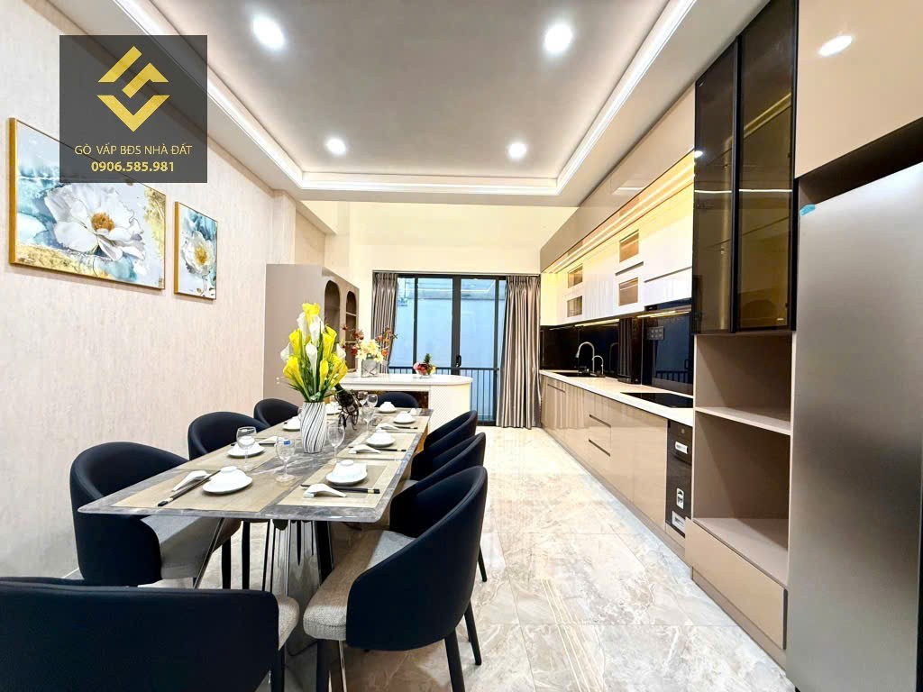 Diện tích chuẩn 80m2, 4x20m, hẻm xe tải thông, nhà đẹp nguyễn văn khối phường 11 gò vấp 12