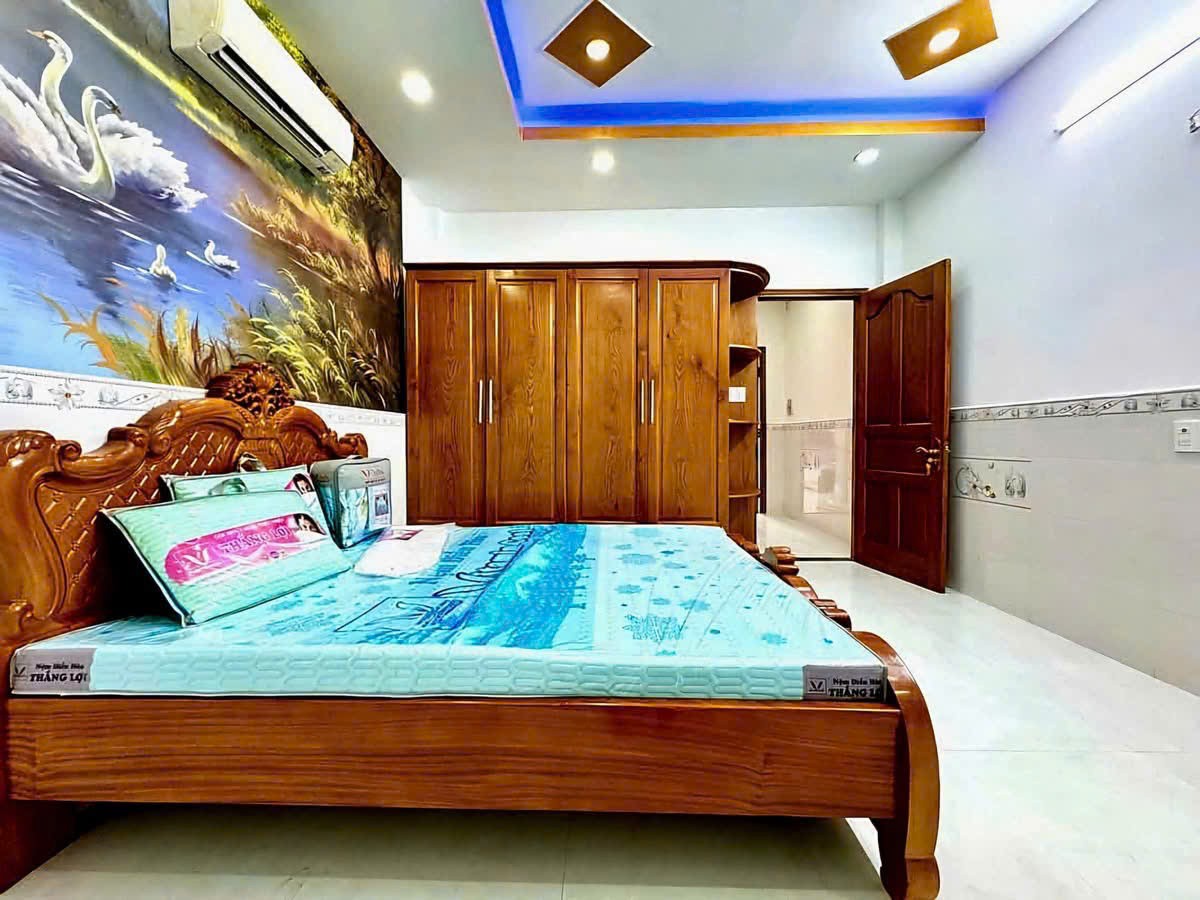 NHÀ MỚI 3 TẦNG (4x15) – ĐẸP KIÊN CỐ – GIÁ HƠN 5Đ HẺM 6M HUỲNH THỊ HAI, Q12 5