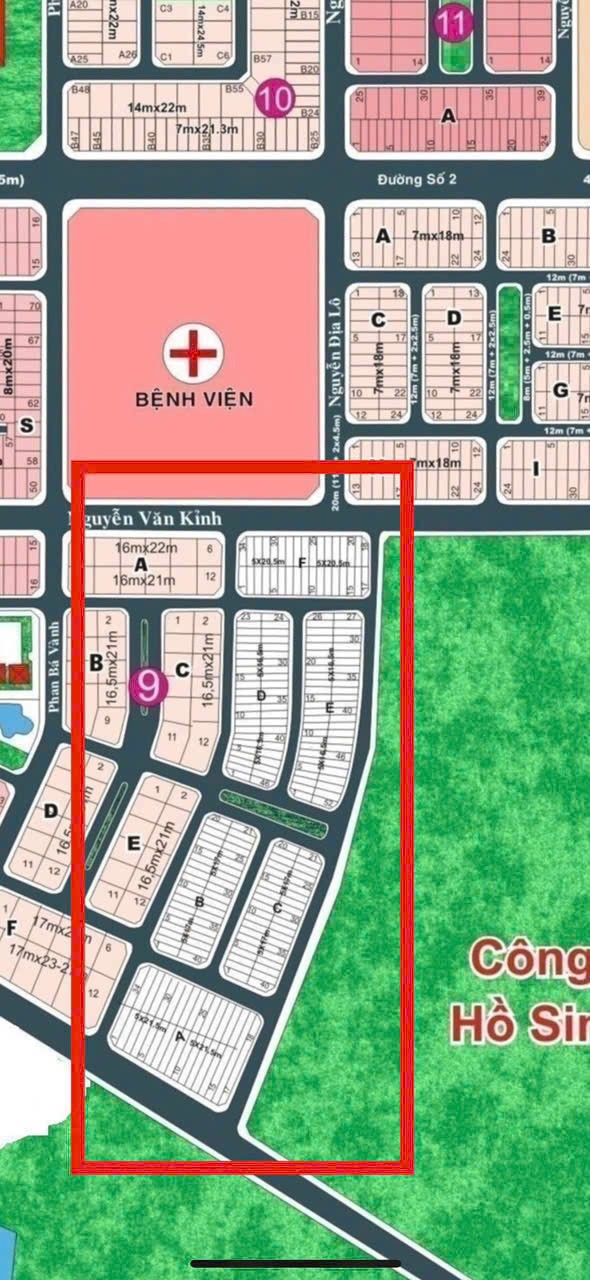 Cần bán Đất Phường Phước Long B, Quận 9, Diện tích 90m², Giá 16.2 Tỷ 5