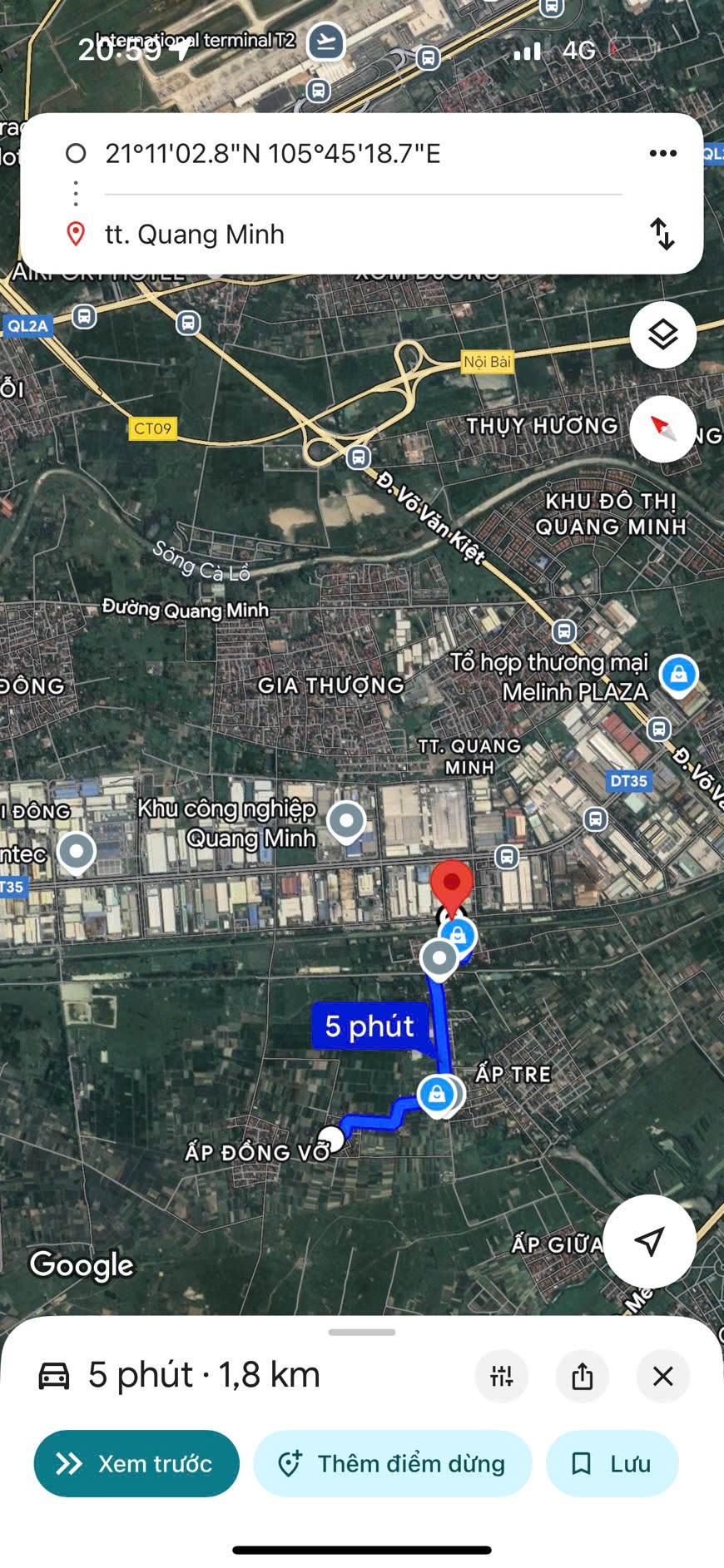 Bán 43m đất tổ 9, Quang Minh, Mê Linh. Gần KCN và trường cao đẳng Y Dược 3