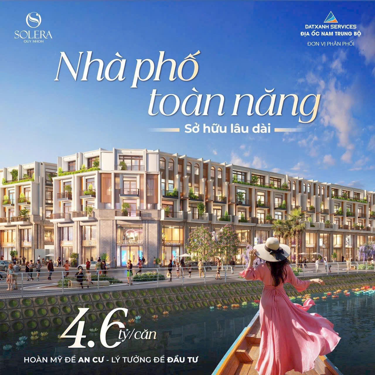 Ra mắt 59 căn shophoue phiên bản giới hạn Solera Quy Nhơn, vị trí độc tôn, giá giai đoạn 1