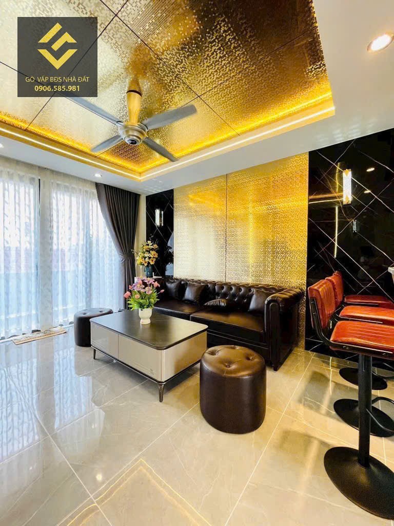 Siêu phẩm 6 tầng, mới 100% diện tích chuẩn 4x20m, nguyễn văn khối, gò vấp, hxh 4