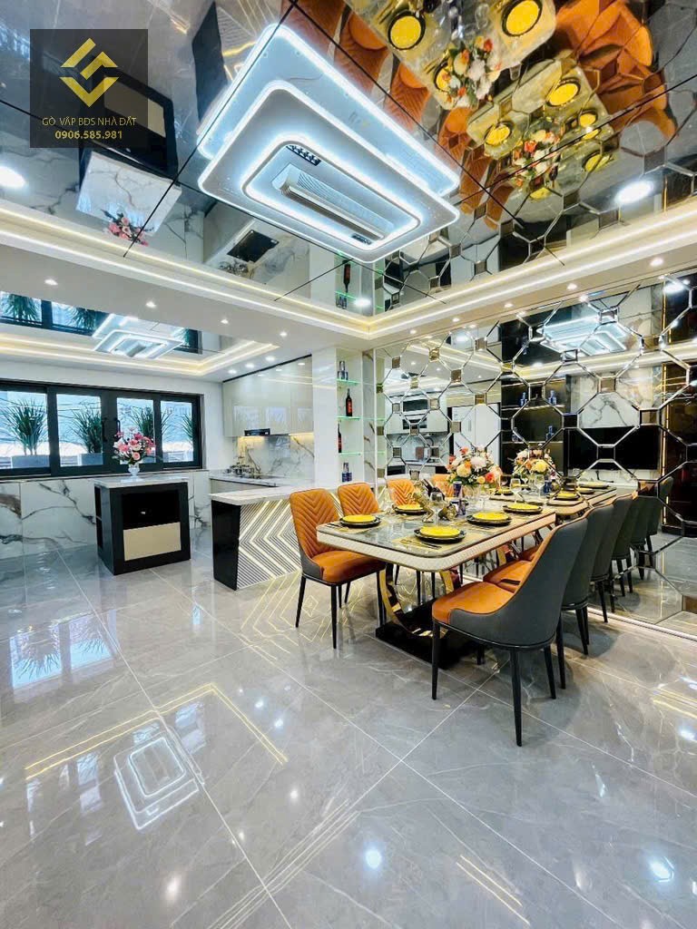 Siêu phẩm 6 tầng, mới 100% diện tích chuẩn 4x20m, nguyễn văn khối, gò vấp, hxh 13
