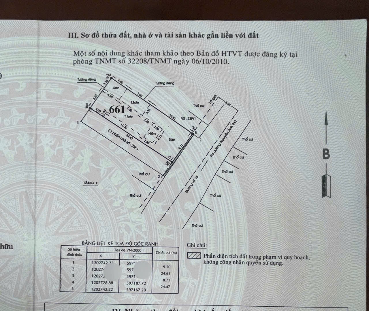 BÁN NHÀ (9x25) MT NGUYỄN THỊ THƠI (HT18 CŨ) – HIỆP THÀNH, Q.12 GIÁ 14,9 TỶ 4