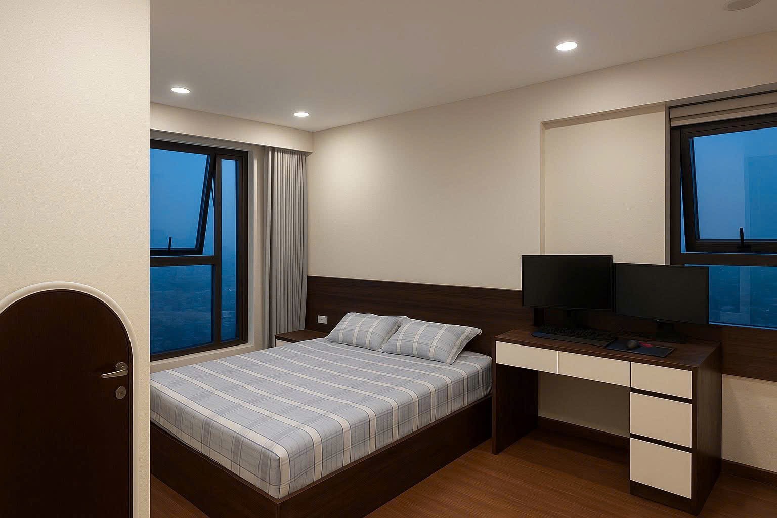 Căn góc 3 ngủ tòa R1 Goldmark City- 136 Hồ Tùng Mậu. Sẵn có.