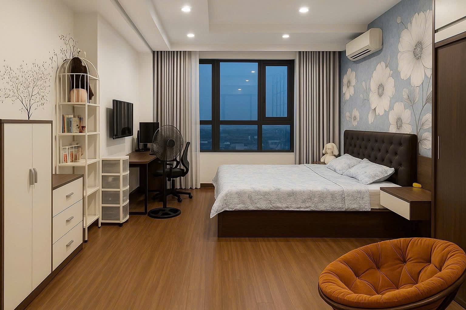 Căn góc 3 ngủ tòa R1 Goldmark City- 136 Hồ Tùng Mậu. Sẵn có. 4