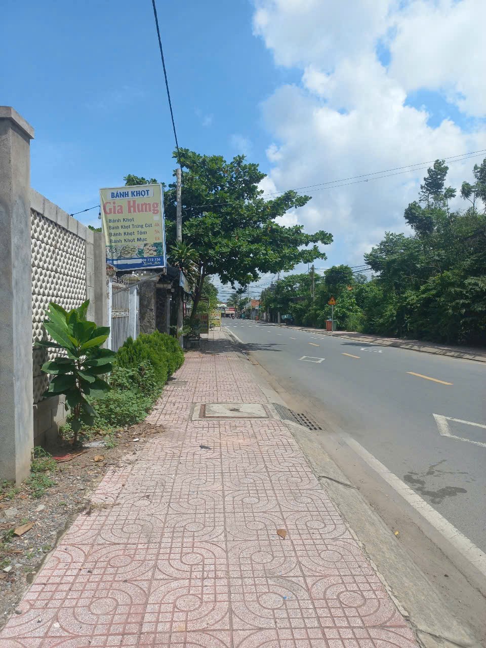 410m2 đất mặt tiền đường Phạm Hữu Tâm, thị trấn Củ Chi giá 12,8 tỷ