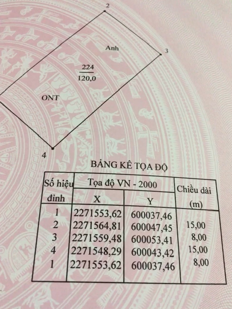Cần bán Đất Xã Đinh Xá, Phủ Lý, Diện tích 120m², Giá 8 Tỷ