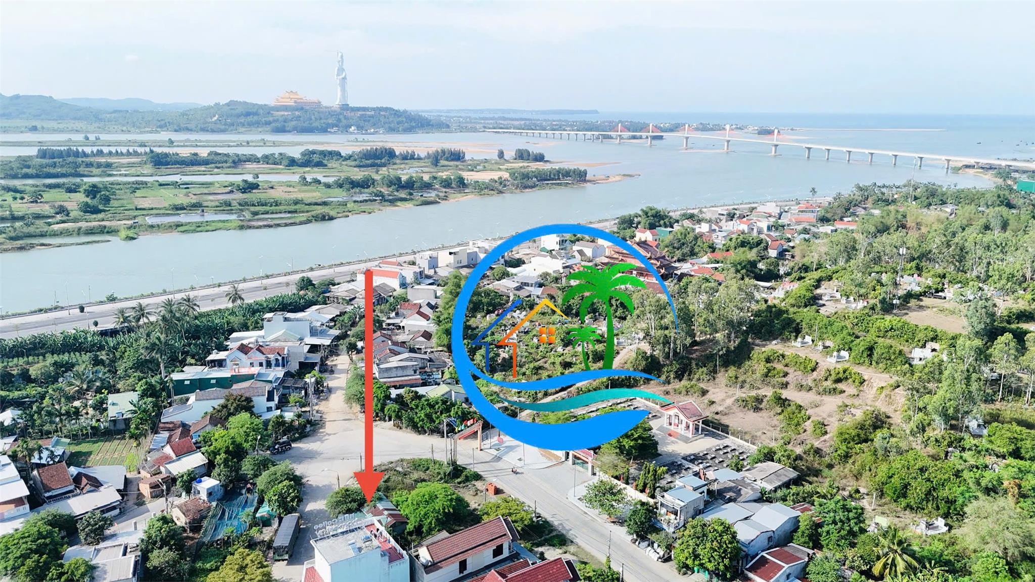 Bán đất thổ cư 166m² Nghĩa Phú, TP Quảng Ngãi - 1.2 tỷ, sổ đỏ 2