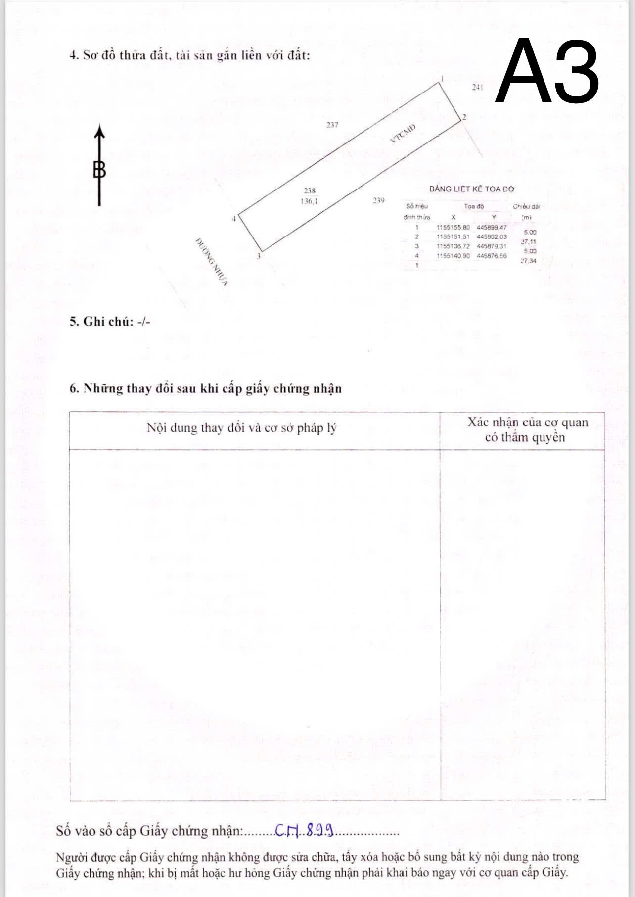 Cần bán Đất đường Tỉnh lộ 44, Thị trấn Phước Hải, Diện tích 136m², Giá 700 Triệu 2