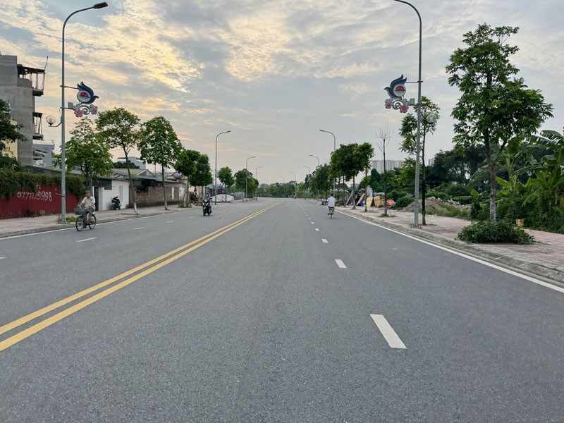 Bán gấp đất đấu giá Cự Khối 120m2, đường 25m, view công viên, tiện ích đầy đủ, giá tốt