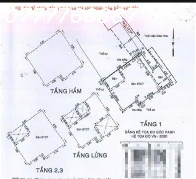 Ngộp bank bán tòa CHDV Hầm 4 tầng, gần 1000m2 SD cách ĐH Công Nghiệp - Gò Vấp 300m 2