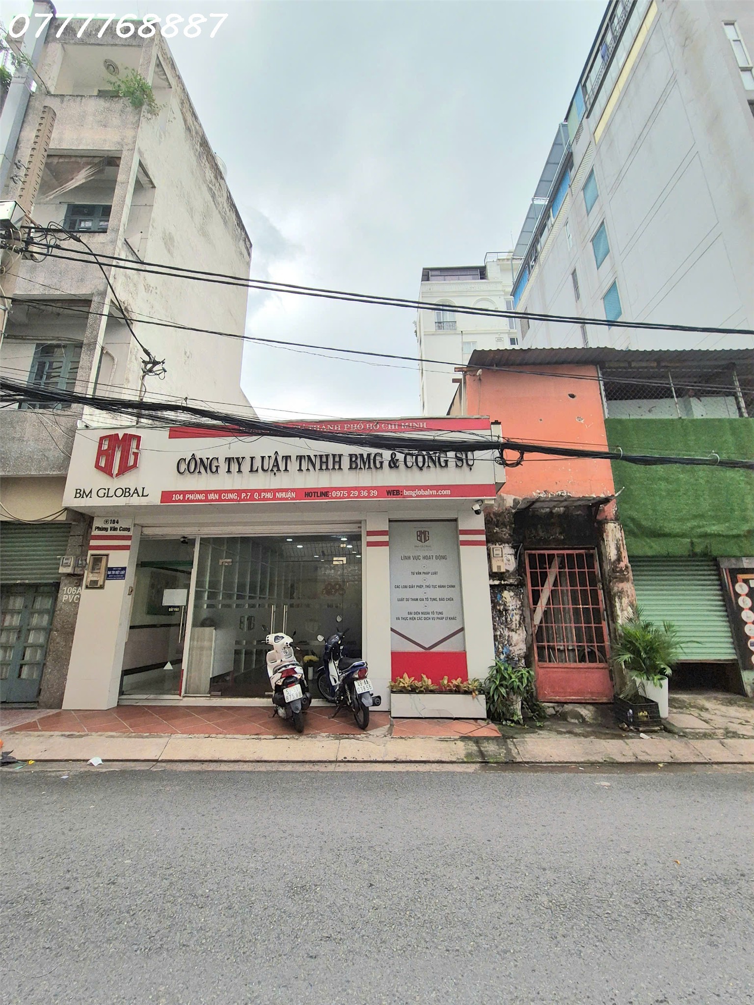 Bán MT Phú Nhuận cách Phan Đăng Lưu 200m vị trí xây tòa nhà 5