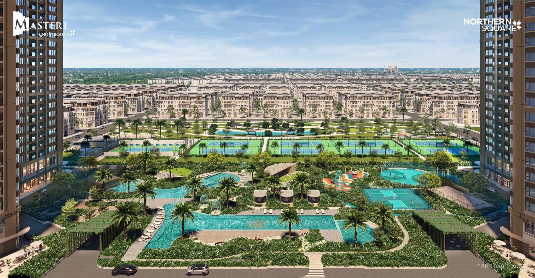 Căn hộ cao cấp Masteri Trinity Square Ocean Park 2, giá chỉ từ 3 tỷ, hướng Đông Nam 3
