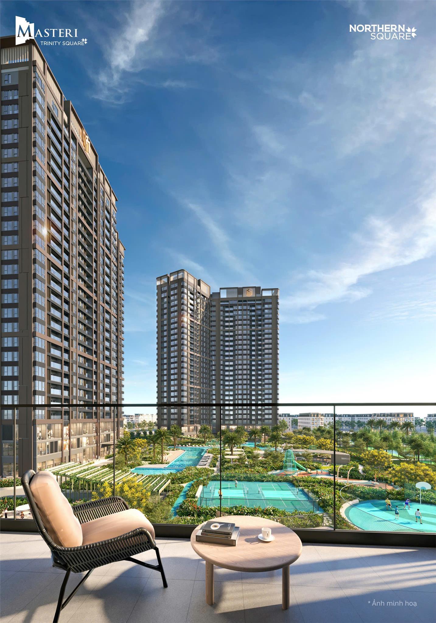 Bán căn 3PN +1 – 103m², tầng trung 11  hướng Đông Bắc toà C2Z1  dự án Masteri Trinity Square - 3